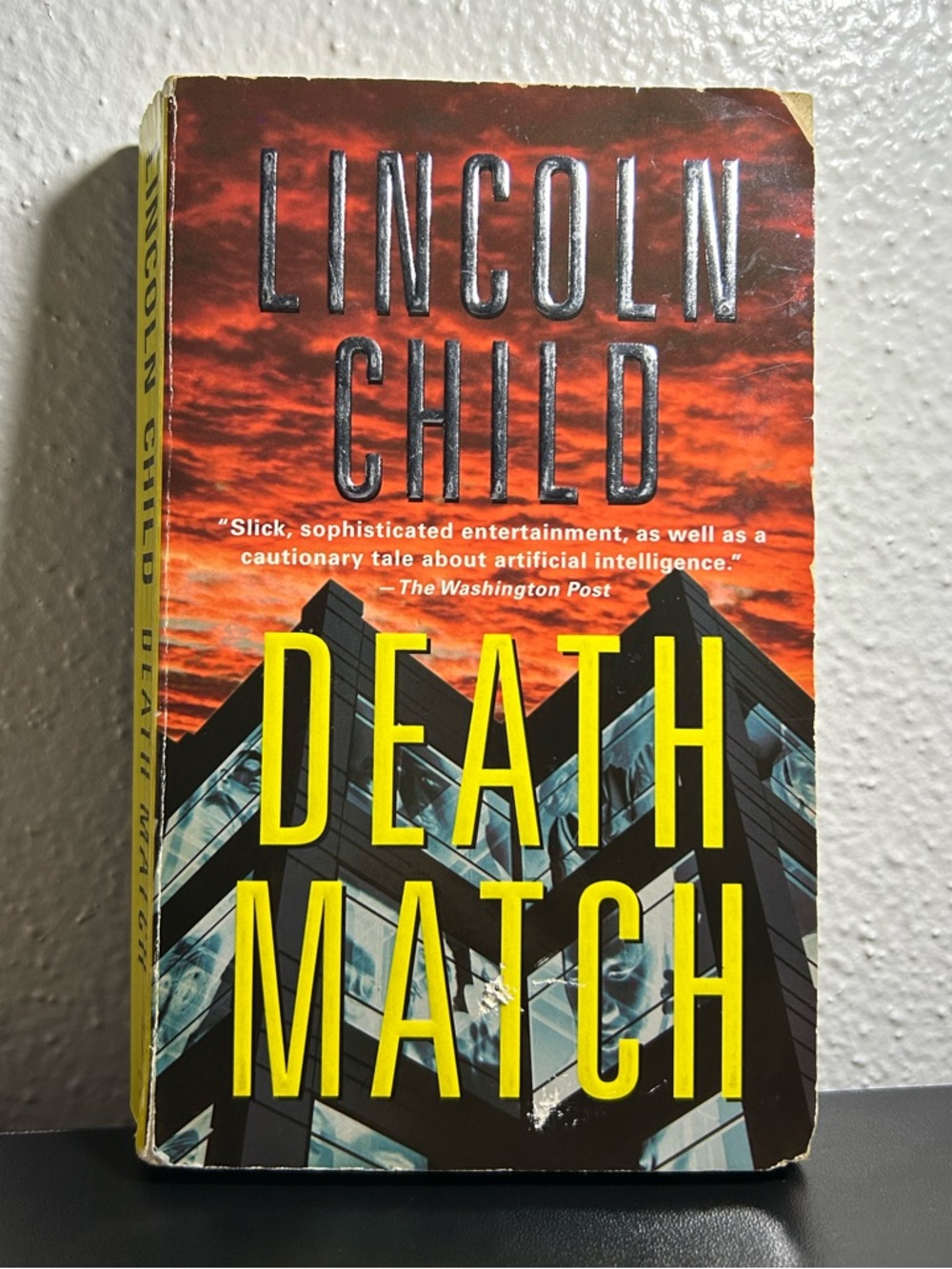 Lincoln Child "Death Match" Paperback